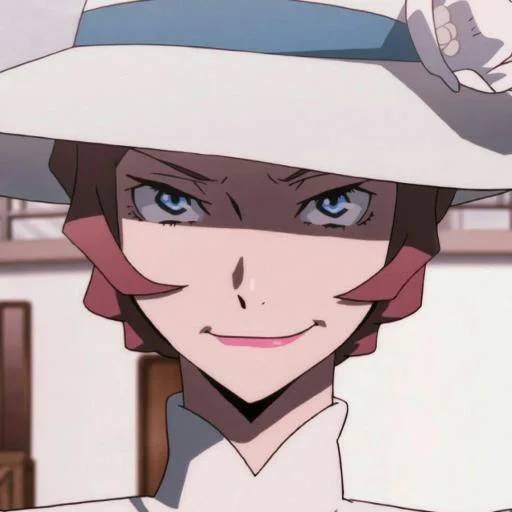 Набор стикеров Великий из Бродячих Псов №30 для WhatsApp 20