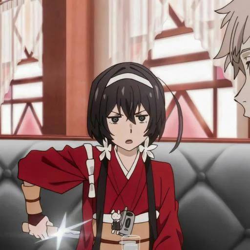 Набор стикеров Великий из Бродячих Псов №30 для WhatsApp 23