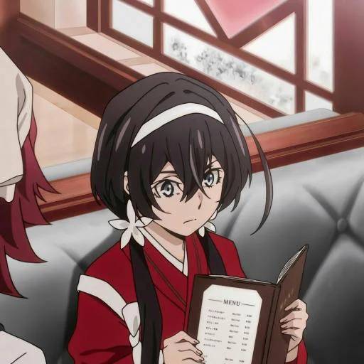 Набор стикеров Великий из Бродячих Псов №30 для WhatsApp 26