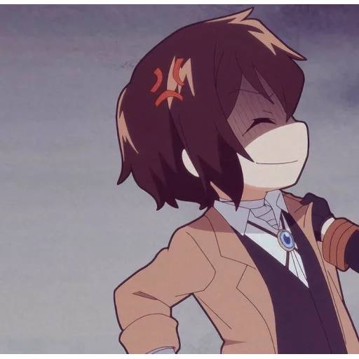 Набор стикеров Великий из Бродячих Псов №32 для WhatsApp 18