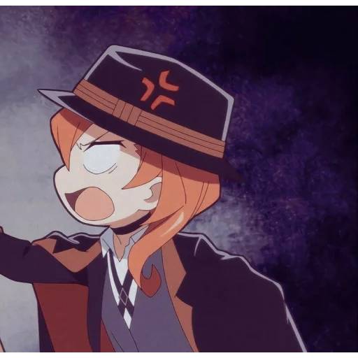 Набор стикеров Великий из Бродячих Псов №32 для WhatsApp 19