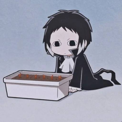 Набор стикеров Великий из Бродячих Псов №4 для WhatsApp 29