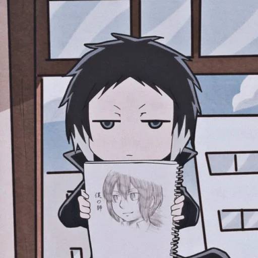 Набор стикеров Великий из Бродячих Псов №4 для WhatsApp 3