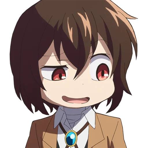 Набор стикеров Великий из Бродячих Псов №9 для WhatsApp 1