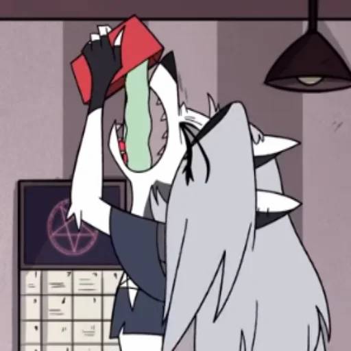 Набор стикеров Адский босс №12 для WhatsApp 19