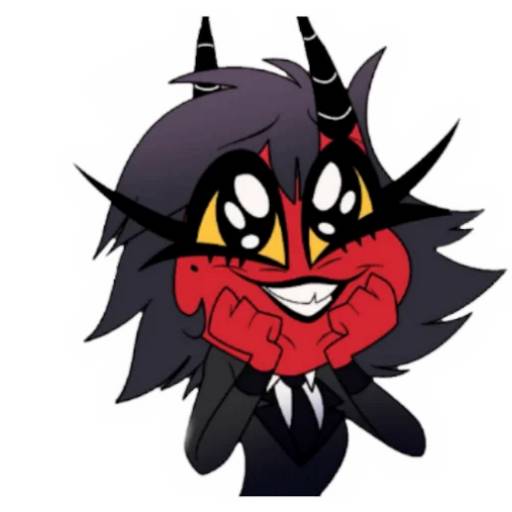 Набор стикеров Адский босс №15 для WhatsApp 12