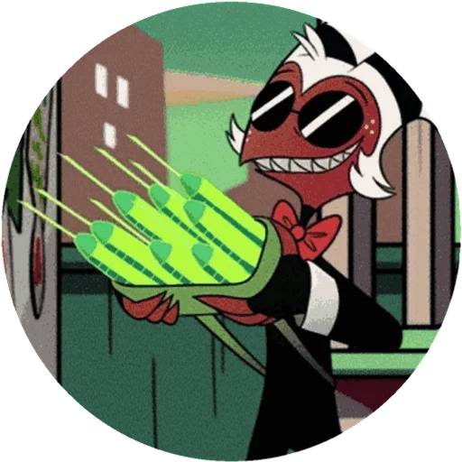 Набор стикеров Адский босс №9 для WhatsApp 15