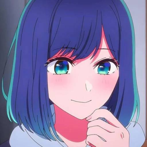 Набор стикеров Аканэ Курокава для WhatsApp 13