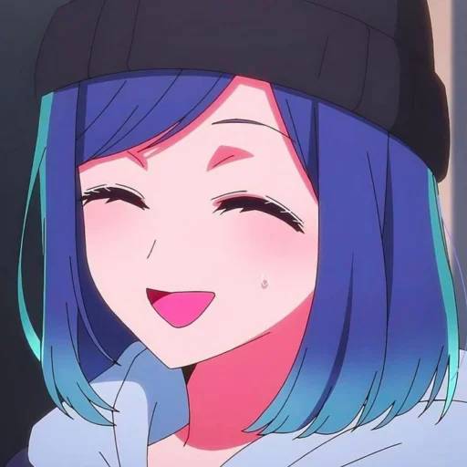 Набор стикеров Аканэ Курокава для WhatsApp 15