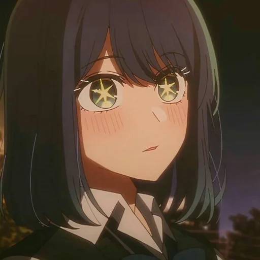 Набор стикеров Аканэ Курокава для WhatsApp 18