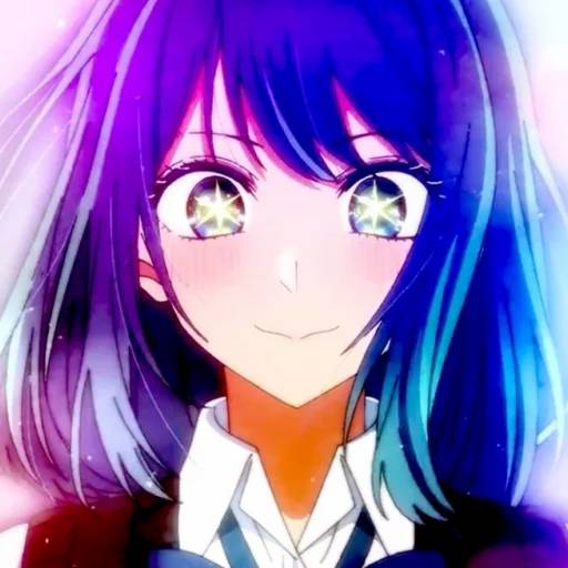 Набор стикеров Аканэ Курокава для WhatsApp 19