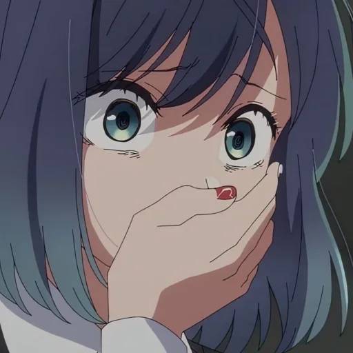 Набор стикеров Аканэ Курокава для WhatsApp 2