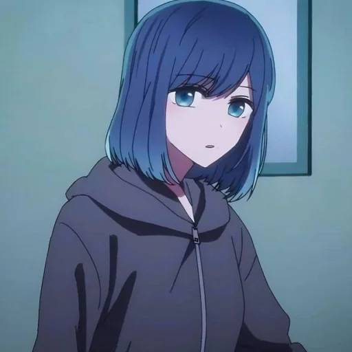 Набор стикеров Аканэ Курокава для WhatsApp 22