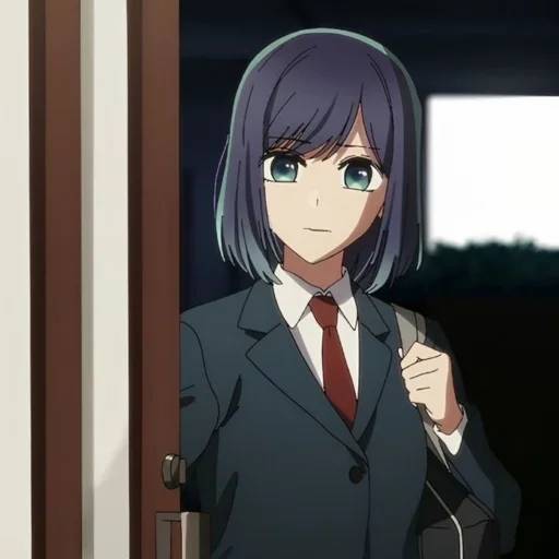 Набор стикеров Аканэ Курокава для WhatsApp 23