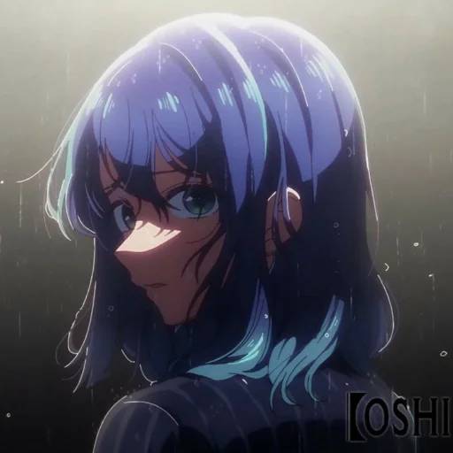 Набор стикеров Аканэ Курокава для WhatsApp 26