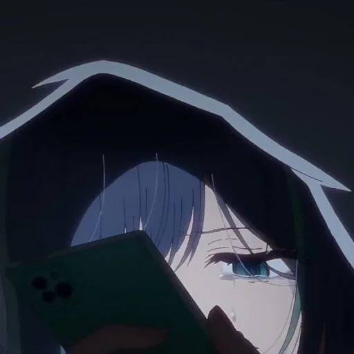 Набор стикеров Аканэ Курокава для WhatsApp 27