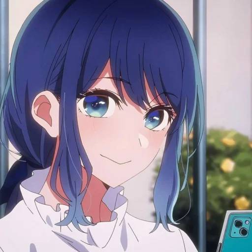 Набор стикеров Аканэ Курокава для WhatsApp 3