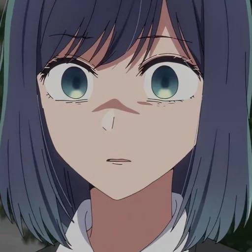 Набор стикеров Аканэ Курокава для WhatsApp 30