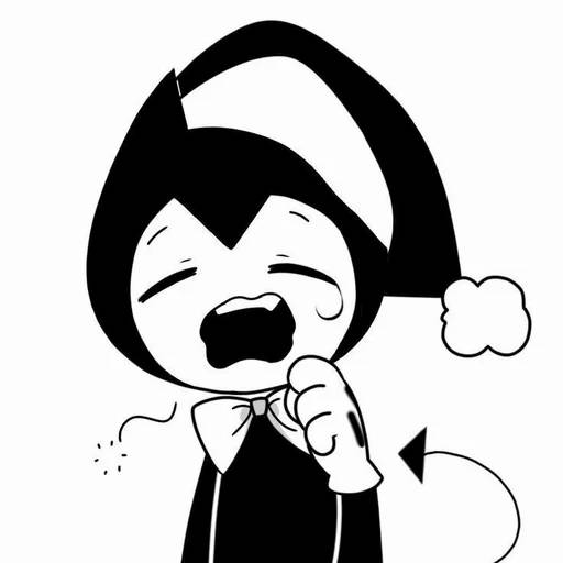 Набор стикеров Bendy and the Ink Machine №13 для WhatsApp 14