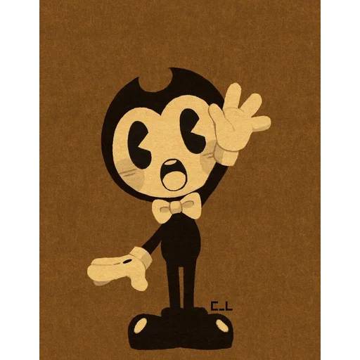 Набор стикеров Bendy and the Ink Machine №13 для WhatsApp 15