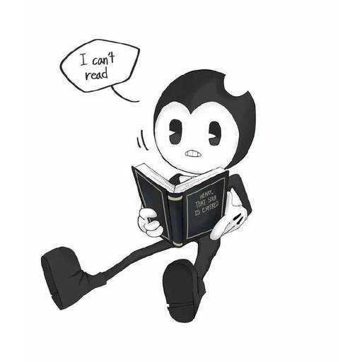 Набор стикеров Bendy and the Ink Machine №13 для WhatsApp 21