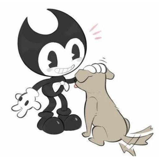 Набор стикеров Bendy and the Ink Machine №13 для WhatsApp 22