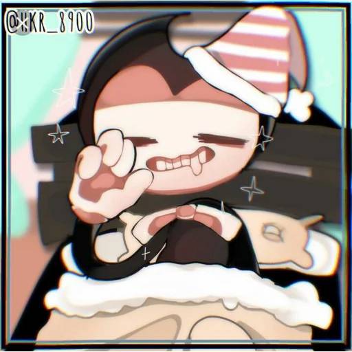 Набор стикеров Bendy and the Ink Machine №13 для WhatsApp 26