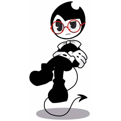 Набор стикеров Bendy and the Ink Machine №13 для WhatsApp 30