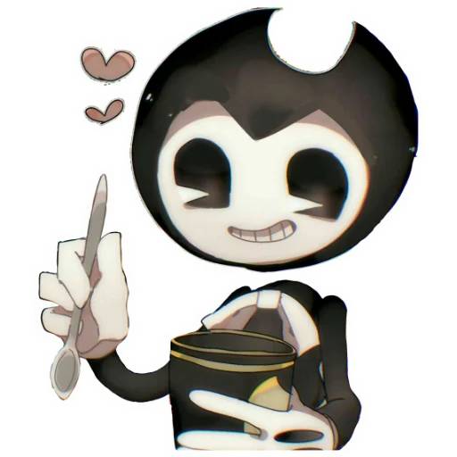 Набор стикеров Bendy and the Ink Machine №2 для WhatsApp 16