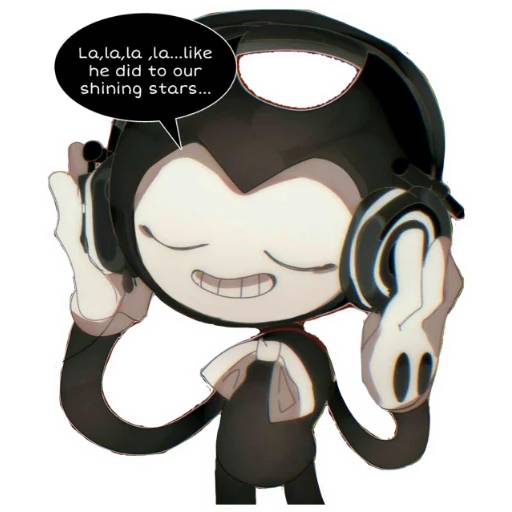 Набор стикеров Bendy and the Ink Machine №2 для WhatsApp 18