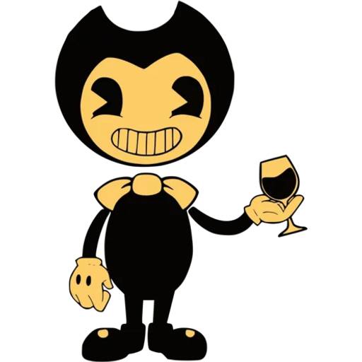 Набор стикеров Bendy and the Ink Machine №6 для WhatsApp 13