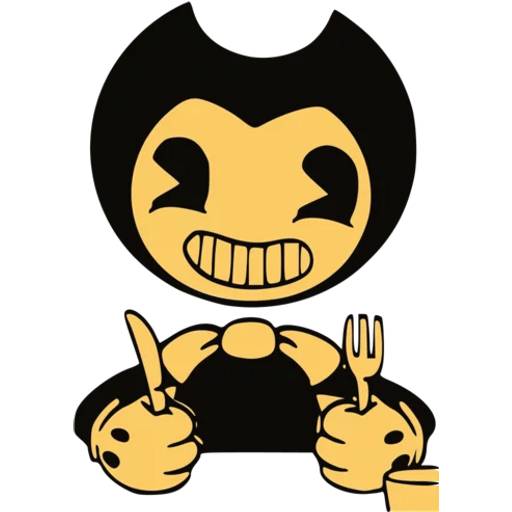 Набор стикеров Bendy and the Ink Machine №6 для WhatsApp 18