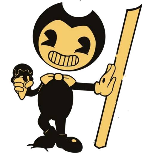 Набор стикеров Bendy and the Ink Machine №6 для WhatsApp 21