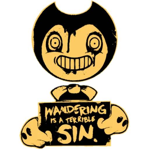 Набор стикеров Bendy and the Ink Machine №6 для WhatsApp 27