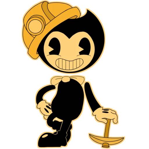 Набор стикеров Bendy and the Ink Machine №6 для WhatsApp 29