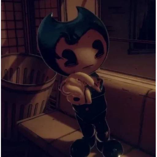 Набор стикеров Bendy and the Ink Machine №7 для WhatsApp 18