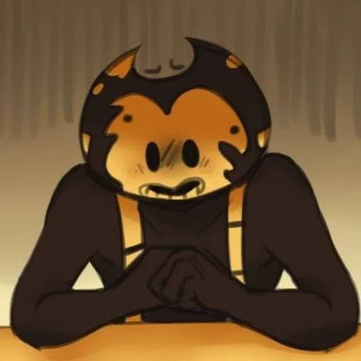 Набор стикеров Bendy and the Ink Machine №8 для WhatsApp 12