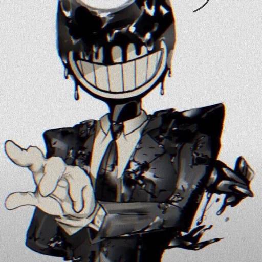 Набор стикеров Bendy and the Ink Machine №9 для WhatsApp 15