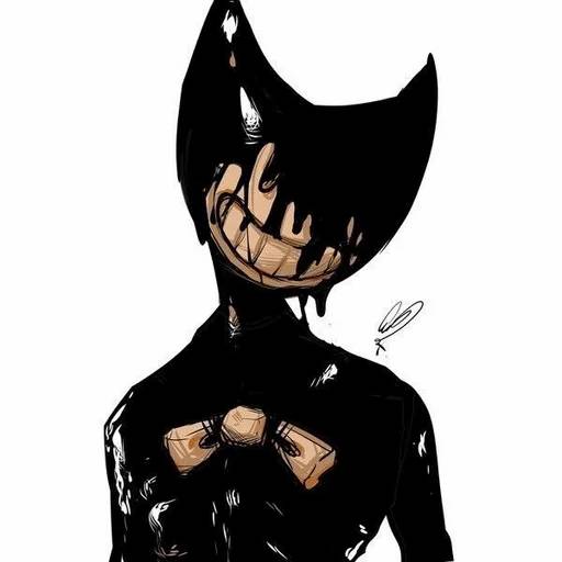 Набор стикеров Bendy and the Ink Machine №9 для WhatsApp 18
