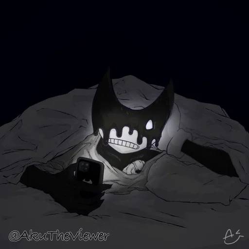 Набор стикеров Bendy and the Ink Machine №9 для WhatsApp 19