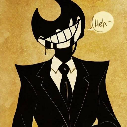 Набор стикеров Bendy and the Ink Machine №9 для WhatsApp 23