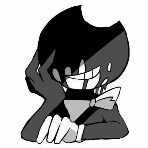 Набор стикеров Bendy and the Ink Machine №9 для WhatsApp 26