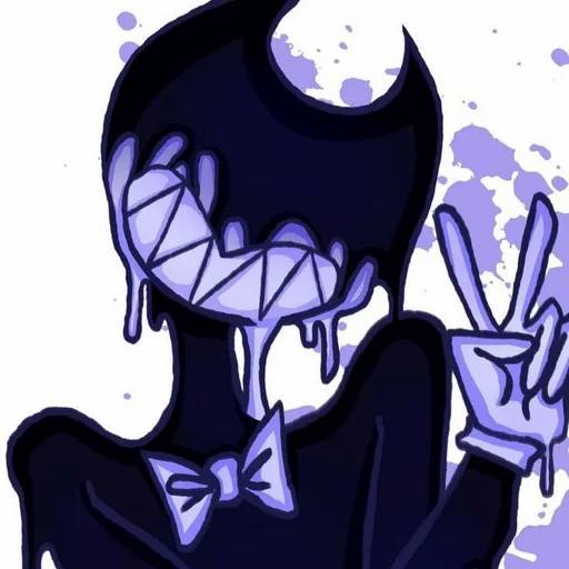 Набор стикеров Bendy and the Ink Machine №9 для WhatsApp 27