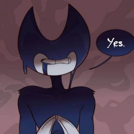 Набор стикеров Bendy and the Ink Machine №9 для WhatsApp 3