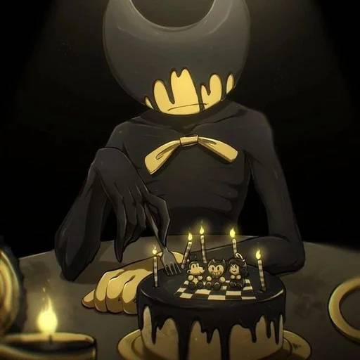 Набор стикеров Bendy and the Ink Machine №9 для WhatsApp 30