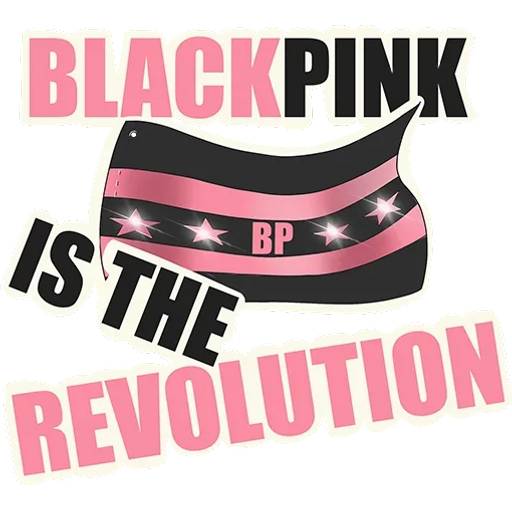 Набор стикеров Blackpink №20 для WhatsApp 10