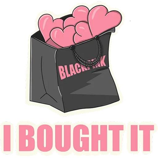 Набор стикеров Blackpink №20 для WhatsApp 17