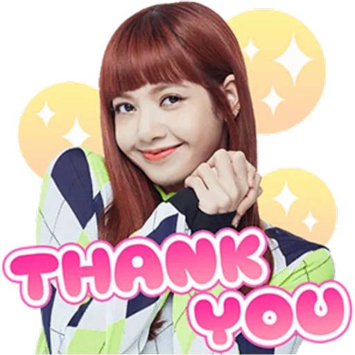 Набор стикеров Blackpink №22 для WhatsApp 18