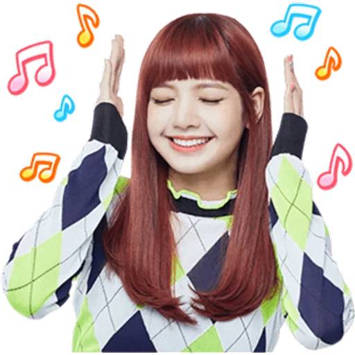 Набор стикеров Blackpink №22 для WhatsApp 19
