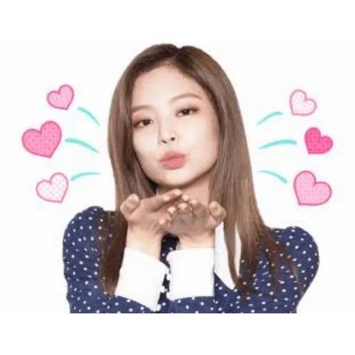 Набор стикеров Blackpink №42 для WhatsApp 25